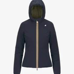 Discount K-Way LILY ST WARM REVERSIBLE Blued-greenc