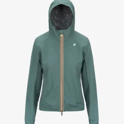 Sale K-Way LILY STRETCH DOT Greenpalm