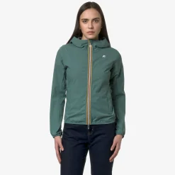 Sale K-Way LILY STRETCH DOT Greenpalm