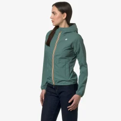 Sale K-Way LILY STRETCH DOT Greenpalm