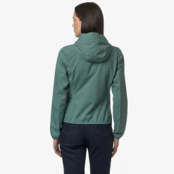 Sale K-Way LILY STRETCH DOT Greenpalm