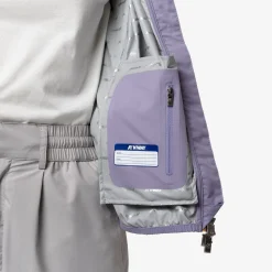 Outlet K-Way LILY STRETCH DOT Violetglicine