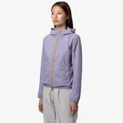 Outlet K-Way LILY STRETCH DOT Violetglicine