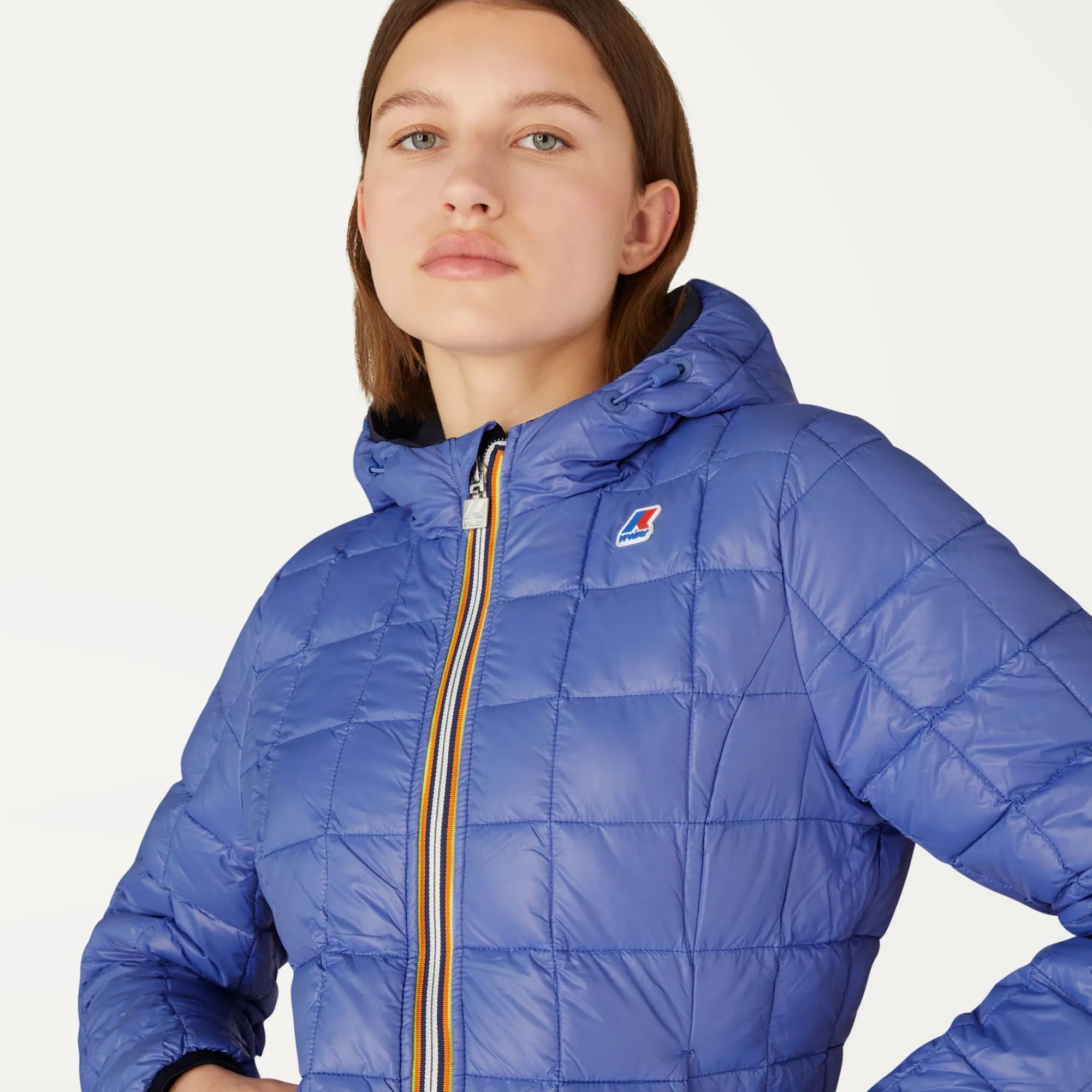 K-Way LILY THERMO PLUS.2 REVERSIBLE Bluemaritime-azuredk