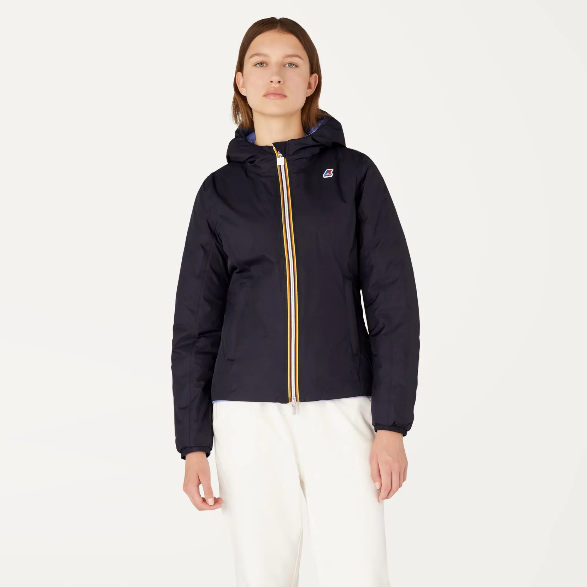 K-Way LILY THERMO PLUS.2 REVERSIBLE Bluemaritime-azuredk