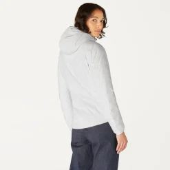 Sale K-Way LILY THERMO PLUS.2 REVERSIBLE Whitemilk-beigetaupe