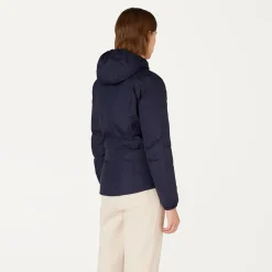 Best K-Way LILY THERMO PLUS.2 REVERSIBLE Bluedepth-blacktorba