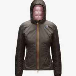 Clearance K-Way LILY THERMO PLUS.2 REVERSIBLE Greysmoked-pinksoftlilla