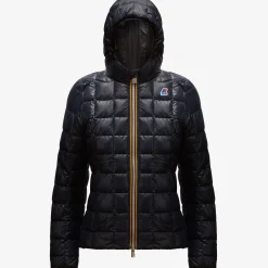 Sale K-Way LILY THERMO PLUS.2 REVERSIBLE Blackpure-bluedepth