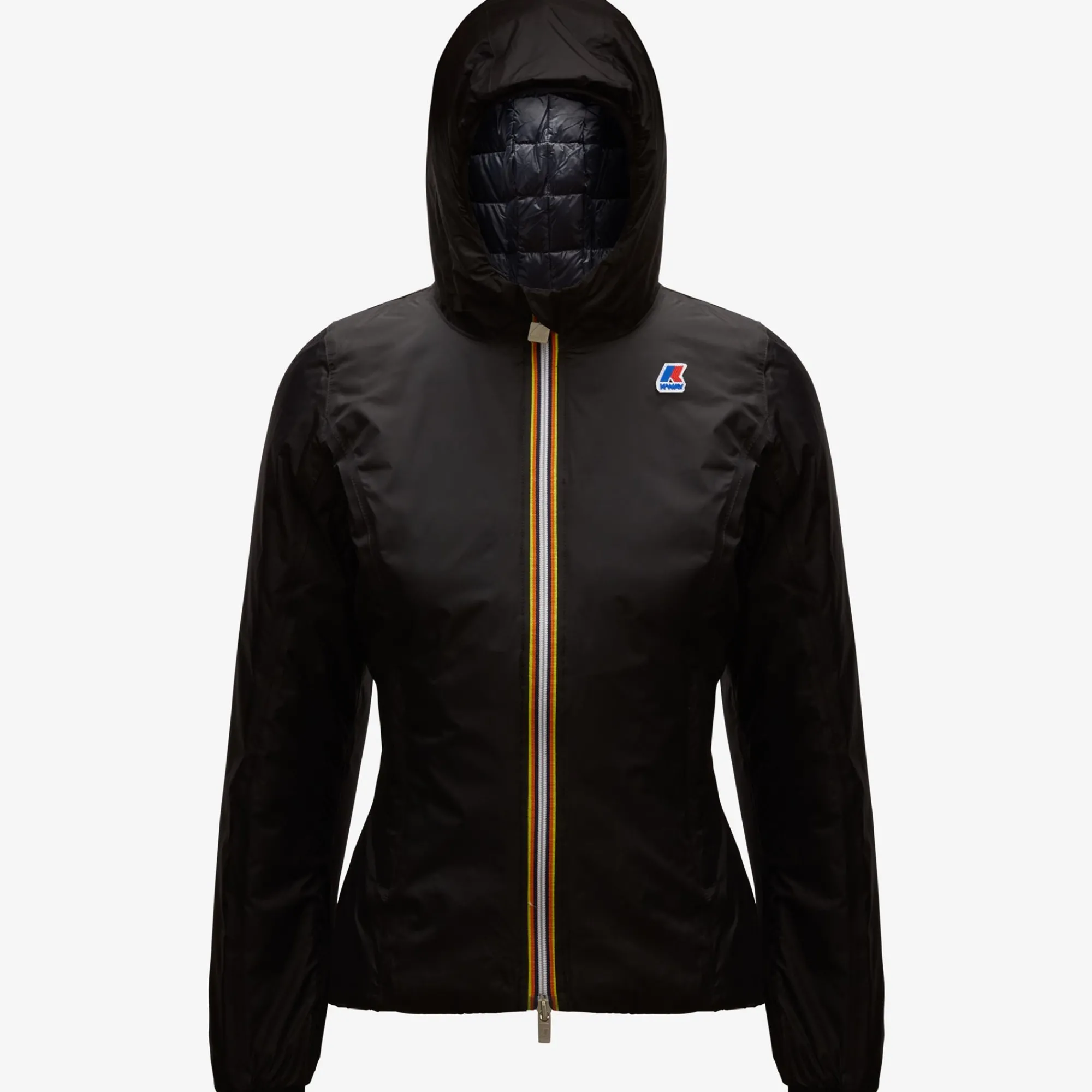 Sale K-Way LILY THERMO PLUS.2 REVERSIBLE Blackpure-bluedepth