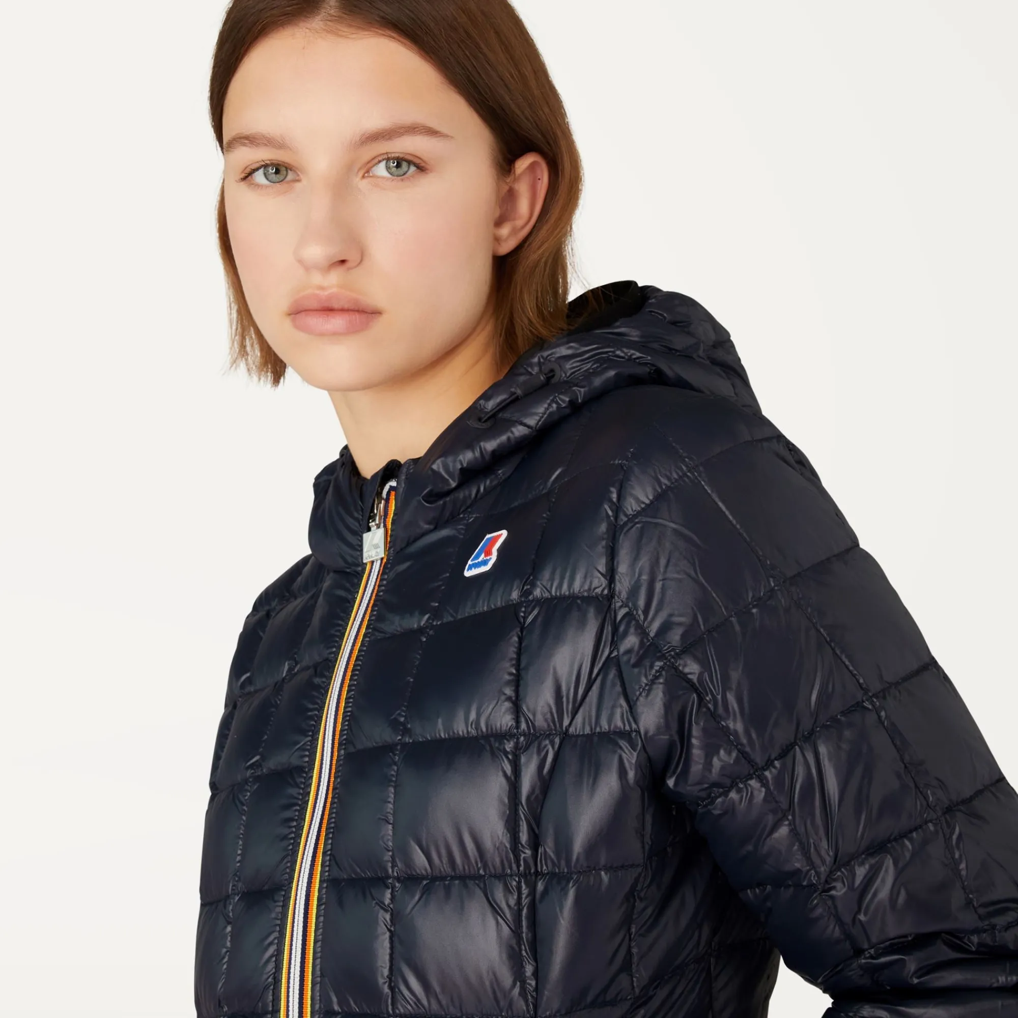 Sale K-Way LILY THERMO PLUS.2 REVERSIBLE Blackpure-bluedepth