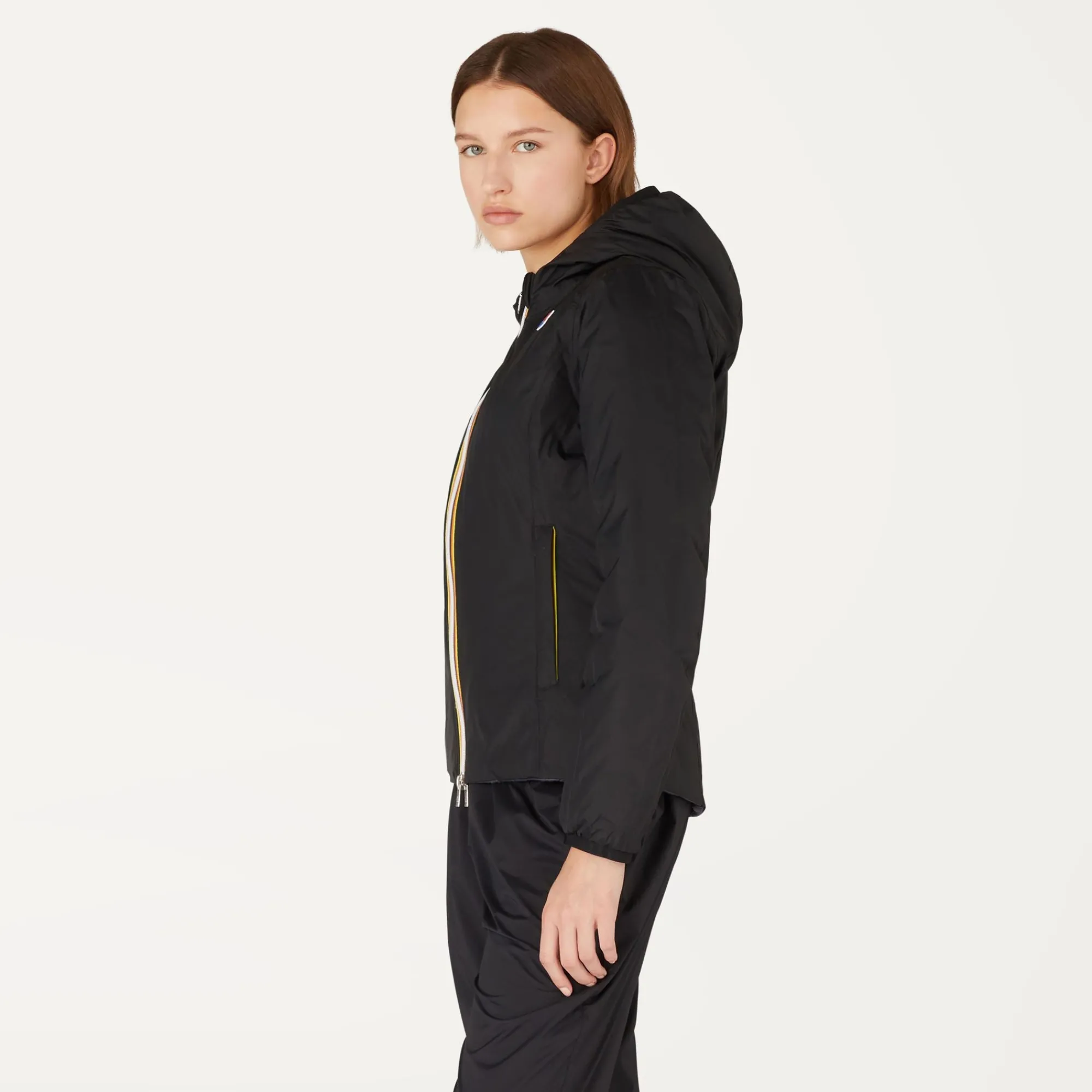 Sale K-Way LILY THERMO PLUS.2 REVERSIBLE Blackpure-bluedepth