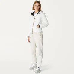 New K-Way LILY THERMO PLUS.2 REVERSIBLE Blackpure-whitemilk