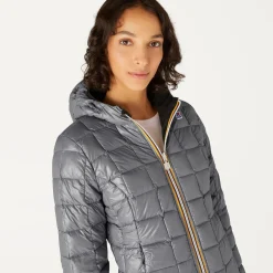 New K-Way LILY THERMO PLUS.2 REVERSIBLE Blackpure-greymdsteel