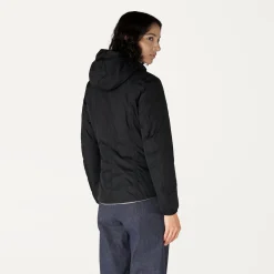 New K-Way LILY THERMO PLUS.2 REVERSIBLE Blackpure-greymdsteel