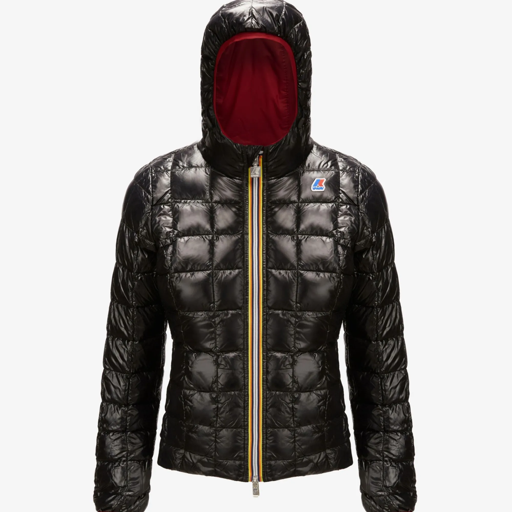 Clearance K-Way LILY THERMO PLUS.2 REVERSIBLE Reddktomato-blackpure