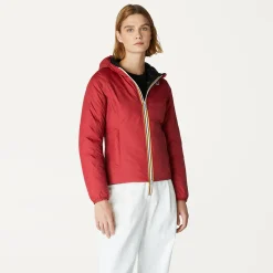 Clearance K-Way LILY THERMO PLUS.2 REVERSIBLE Reddktomato-blackpure