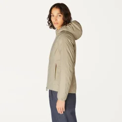 Discount K-Way LILY THERMO PLUS.2 REVERSIBLE Beigegrey-blackpure