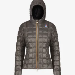 Sale K-Way LILY THERMO PLUS.2 REVERSIBLE Blackpure-greysmoked