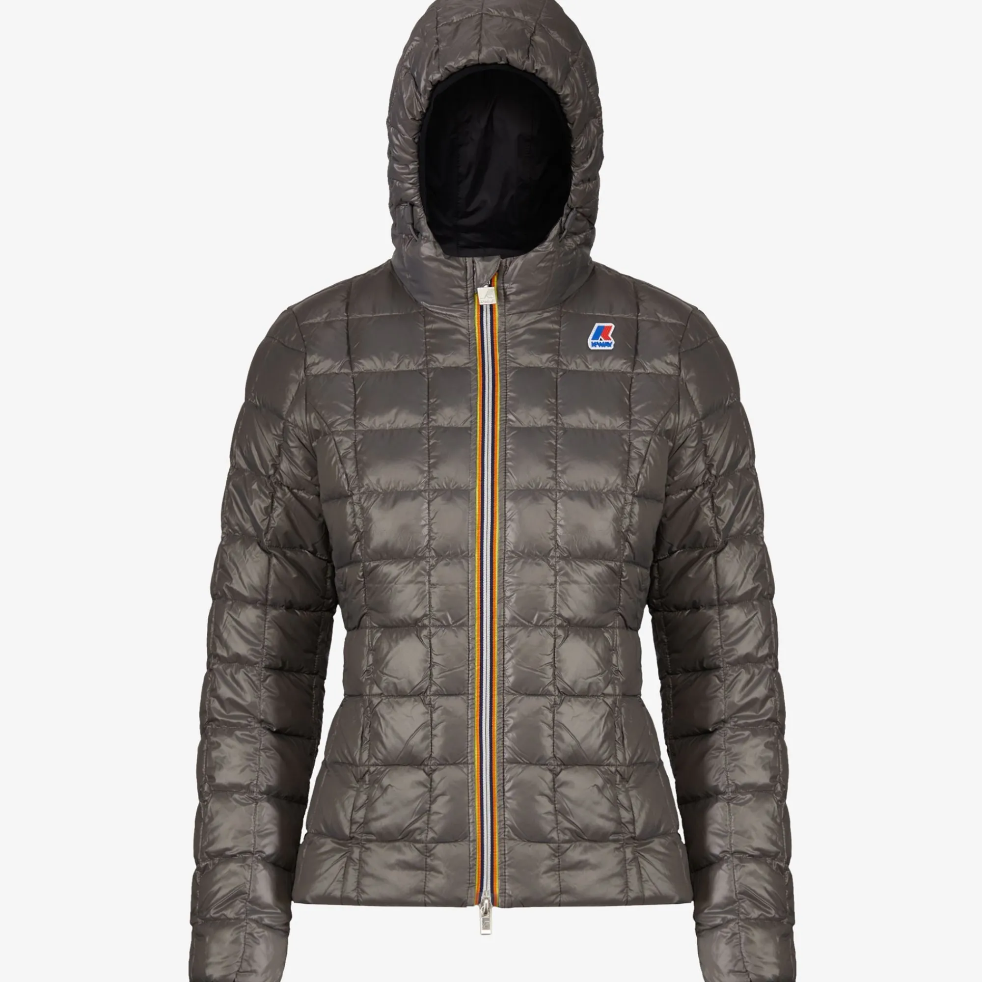 Sale K-Way LILY THERMO PLUS.2 REVERSIBLE Blackpure-greysmoked