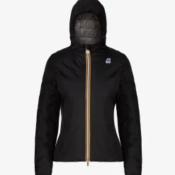 Sale K-Way LILY THERMO PLUS.2 REVERSIBLE Blackpure-greysmoked