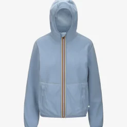 New K-Way LILY VELOUR POLAR REVERSIBLE Bluea-bluea