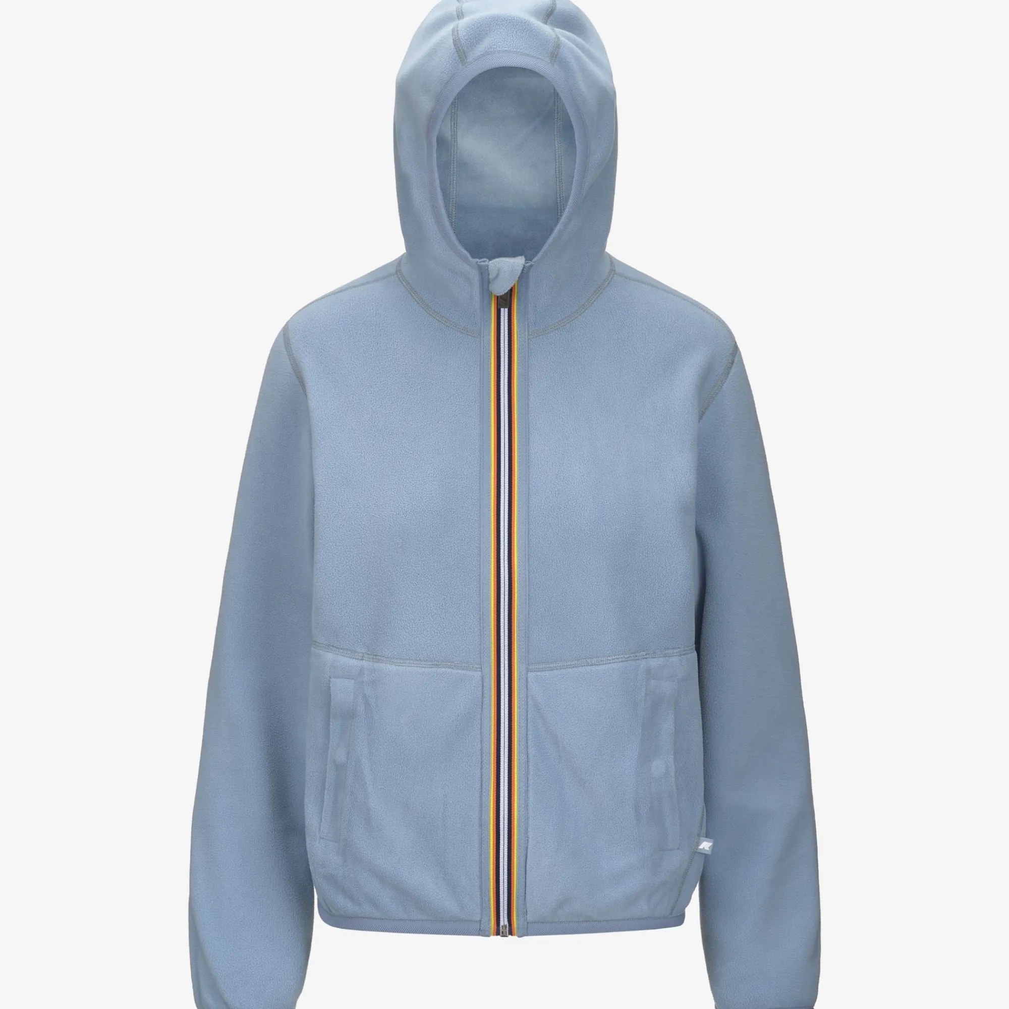 New K-Way LILY VELOUR POLAR REVERSIBLE Bluea-bluea