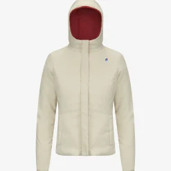 Hot K-Way LILY WARM REVERSIBLE Reddktomato-beigegrey