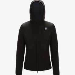 K-Way LILY WARM REVERSIBLE Bluedepth-blackpure
