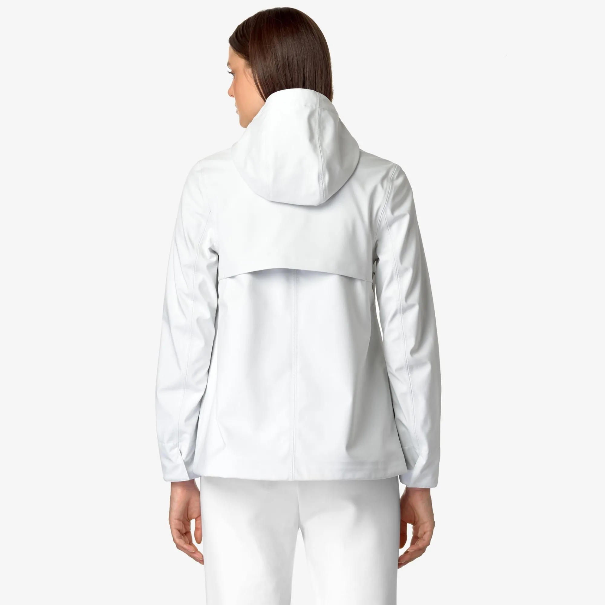 Clearance K-Way MADALINA BONDED Whiteg-blued