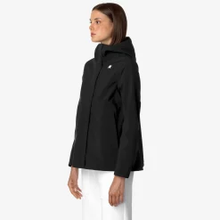 Outlet K-Way MADALINA BONDED Black-bluedepth