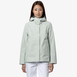 Outlet K-Way MADALINA BONDED JERSEY Greysage