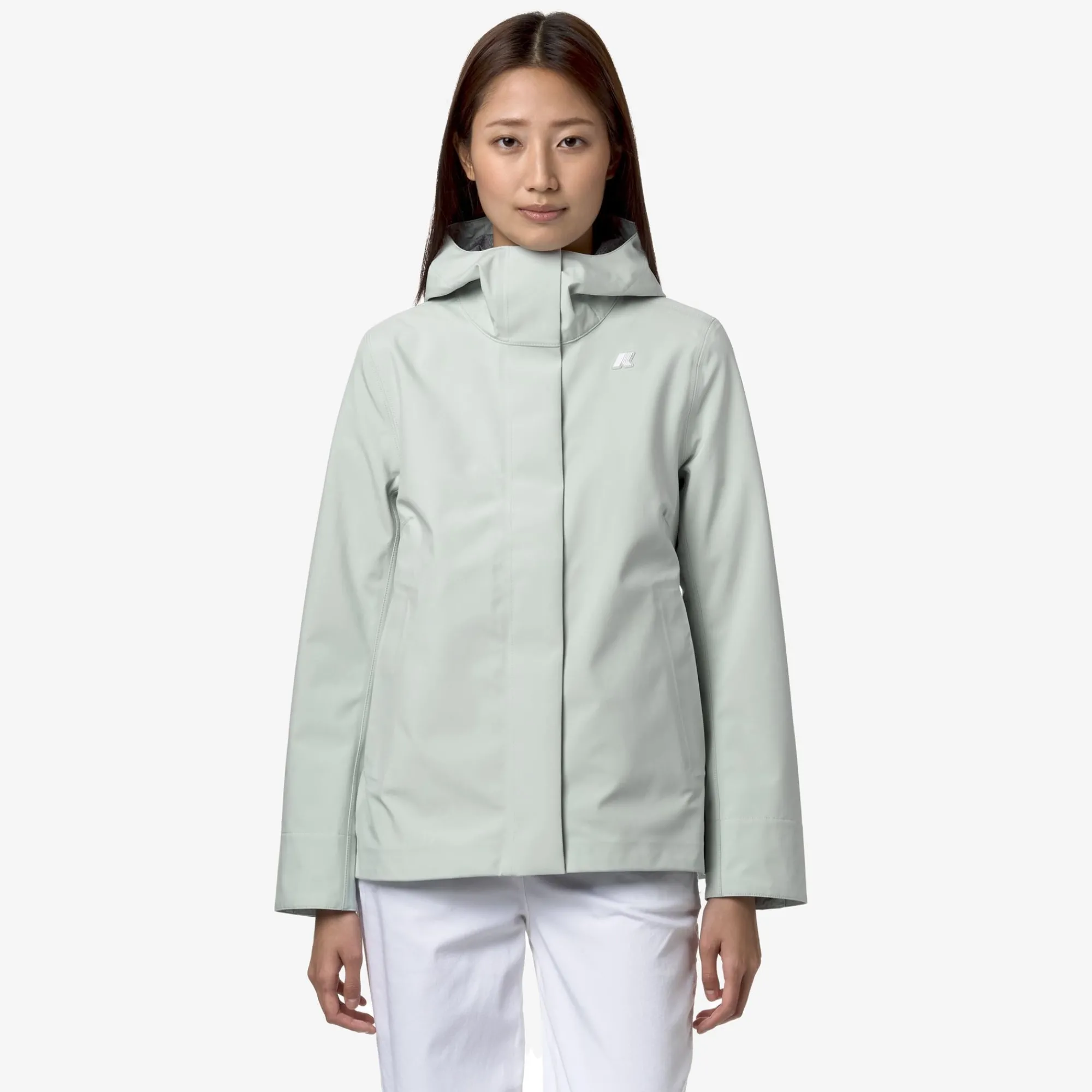 Outlet K-Way MADALINA BONDED JERSEY Greysage