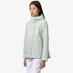 Outlet K-Way MADALINA BONDED JERSEY Greysage
