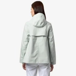 Outlet K-Way MADALINA BONDED JERSEY Greysage