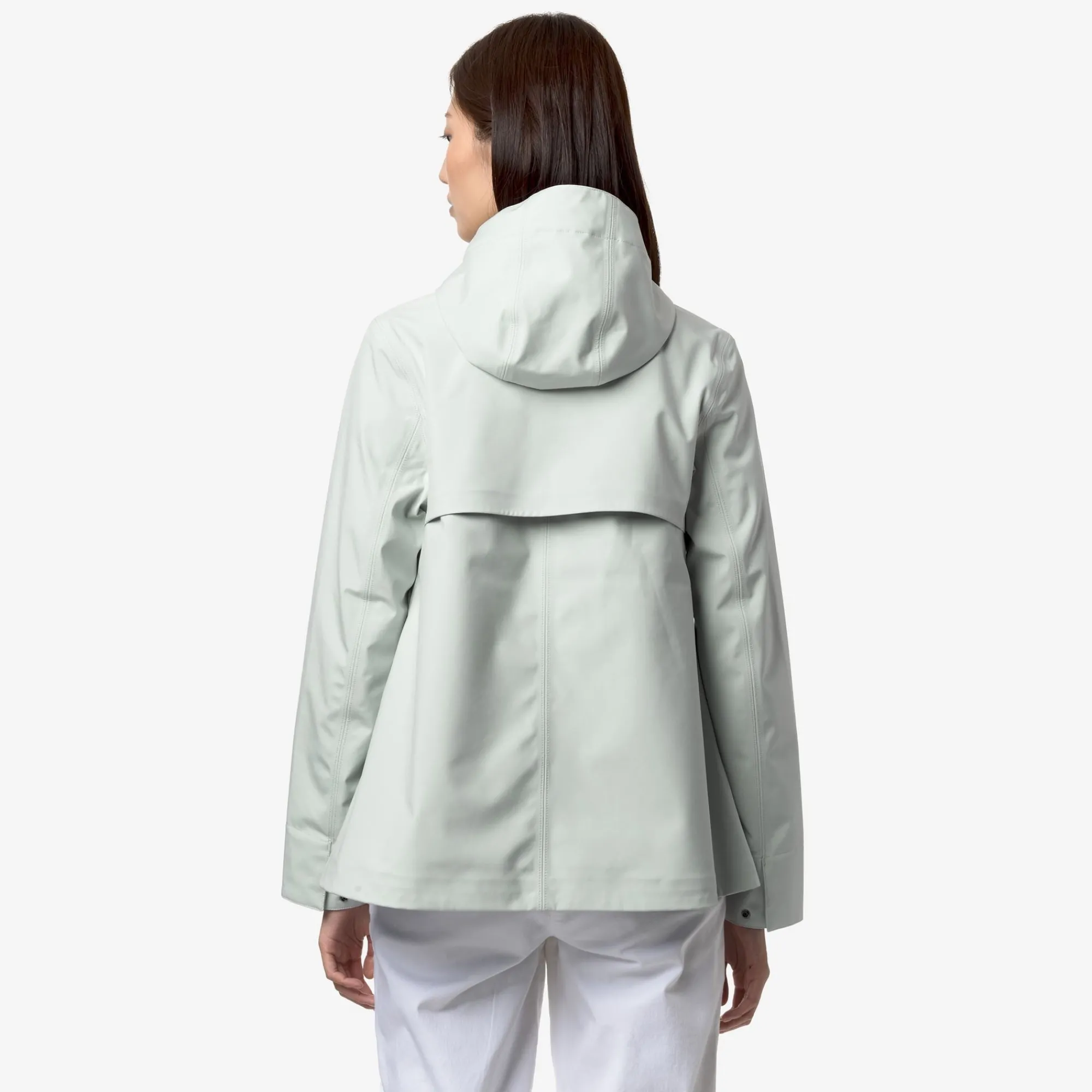 Outlet K-Way MADALINA BONDED JERSEY Greysage