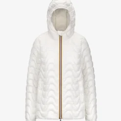 New K-Way MADLAINE QUILTED WARM Whitegardenia
