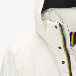 Outlet K-Way MALAMOT 2 LAYERS Whitegardenia