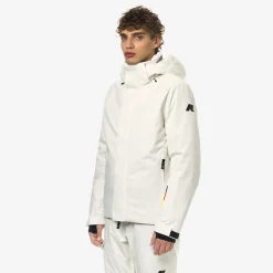 Outlet K-Way MALAMOT 2 LAYERS Whitegardenia