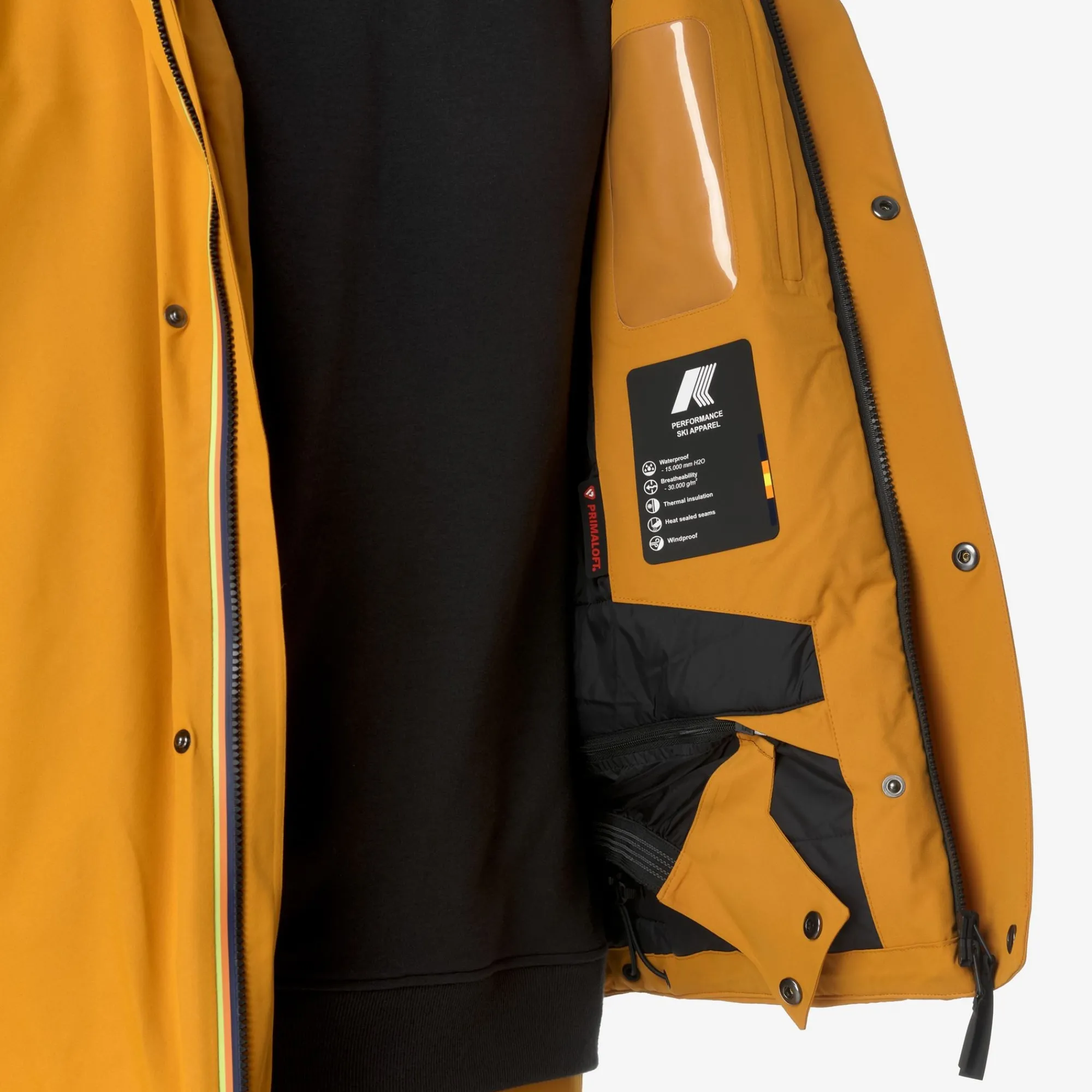 K-Way MALAMOT MICROTWILL 2L Yellowinca