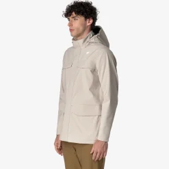 Outlet K-Way MANPHY BONDED Beigeg-blued