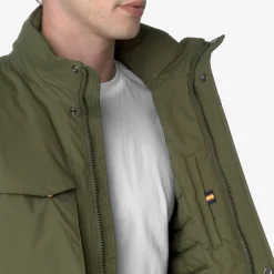 Outlet K-Way MANPHY WARM OTTOMAN Greencypress