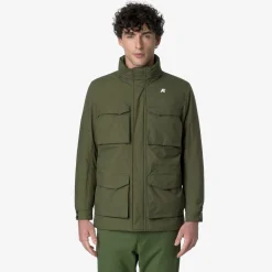 Outlet K-Way MANPHY WARM OTTOMAN Greencypress