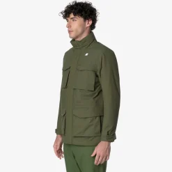 Outlet K-Way MANPHY WARM OTTOMAN Greencypress