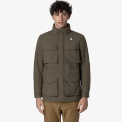 Hot K-Way MANPHY WARM OTTOMAN Browngreenish