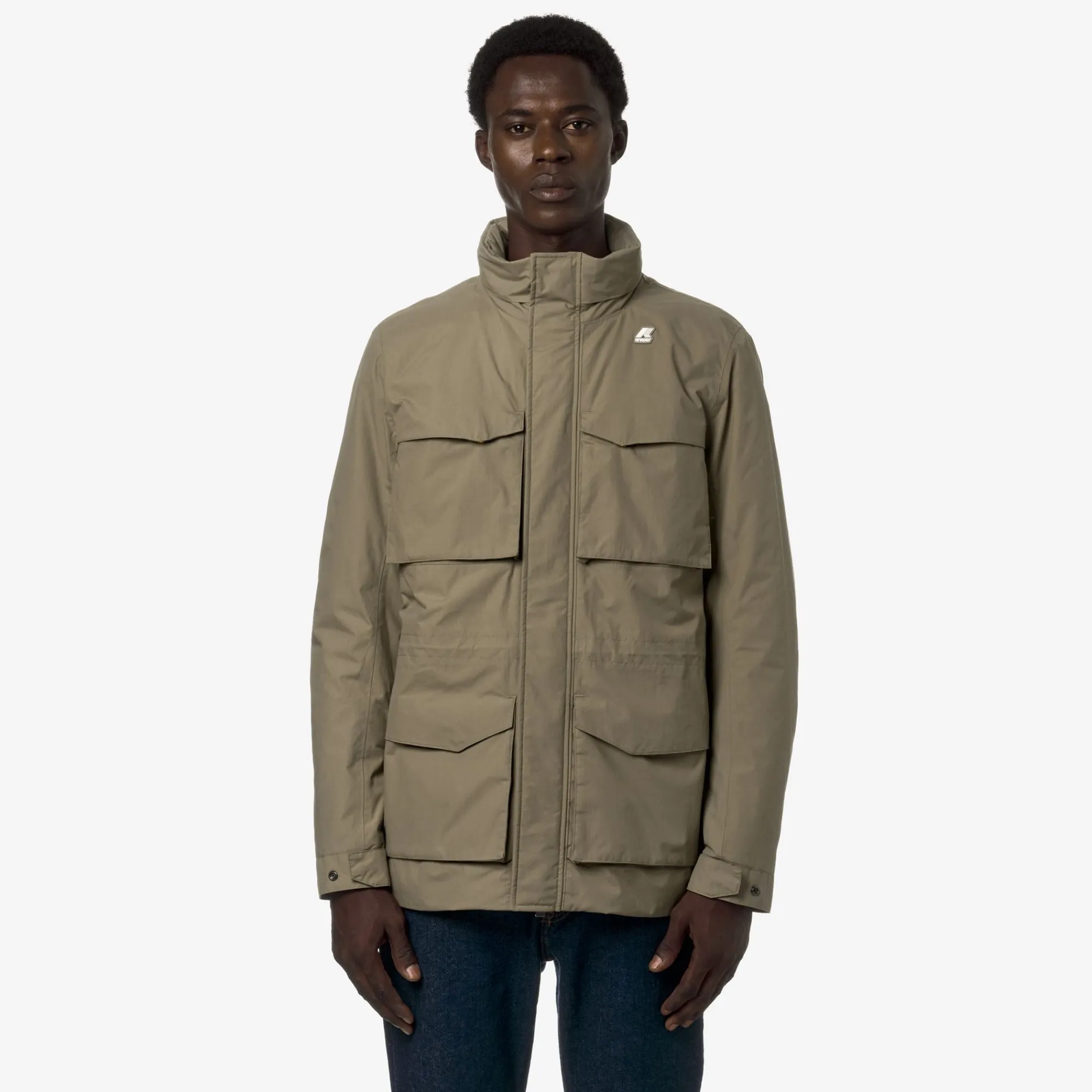 Discount K-Way MANPHY WARM OTTOMAN Beigetaupe