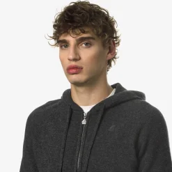 Outlet K-Way MARCY LAMBSWOOL Blackoyster