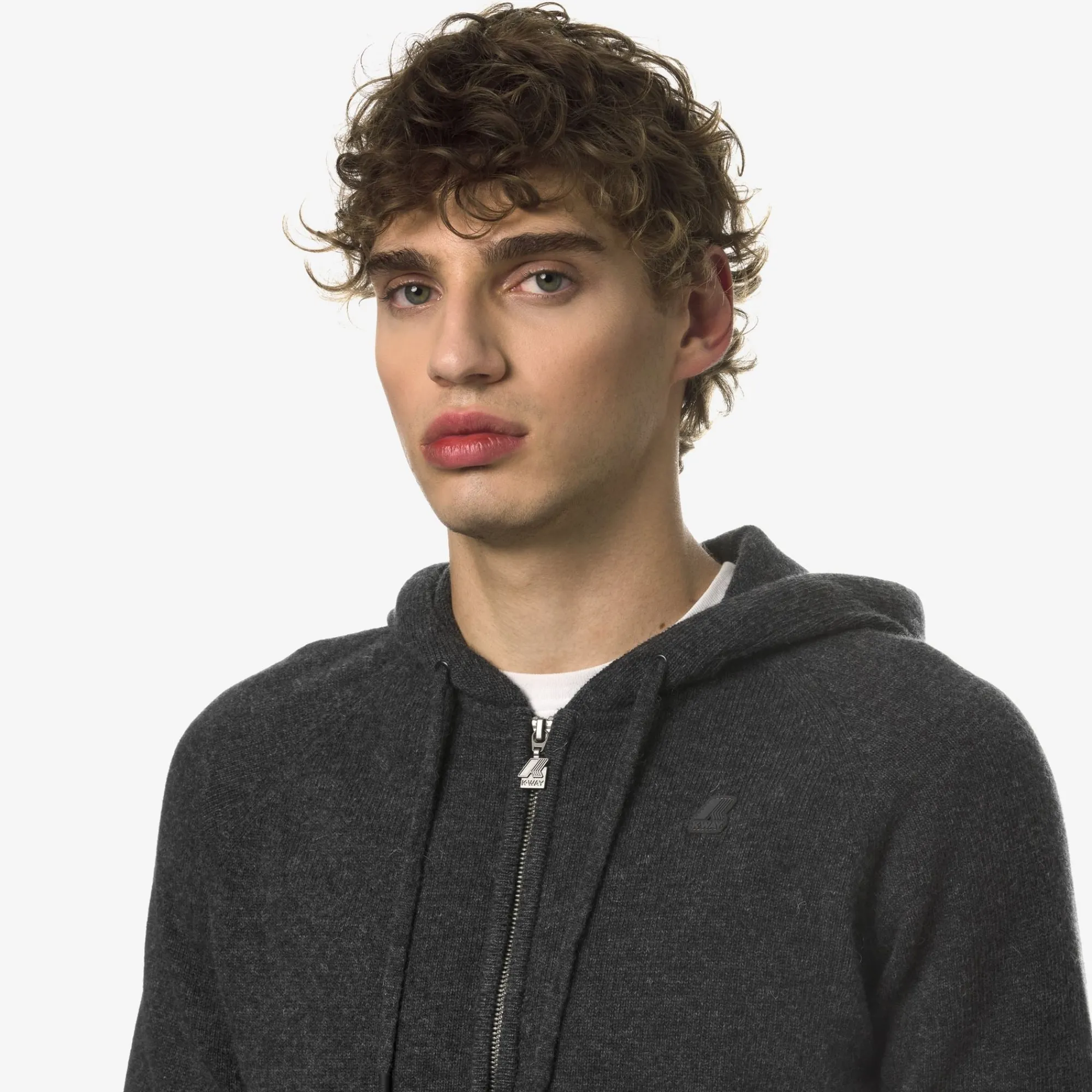 Outlet K-Way MARCY LAMBSWOOL Blackoyster