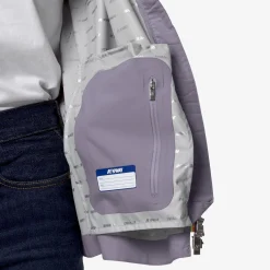 K-Way MARGUERITE STRETCH DOT Violetglicine