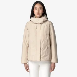 Online K-Way MARLETTE SOFT TOUCH MARMOTTA Pinktint-greygoat